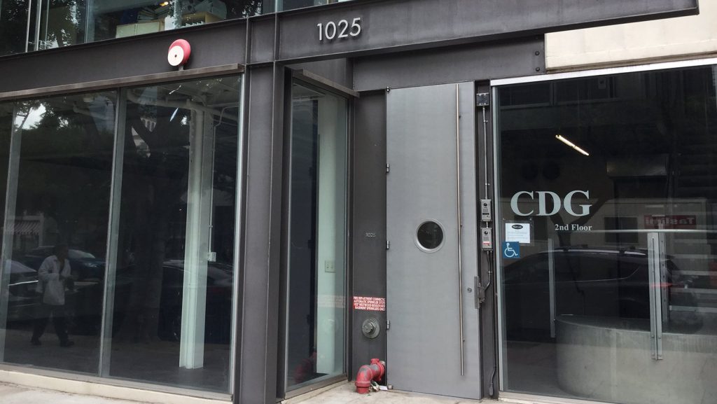 Communication Design Group, Los Angelesオフィスのエントランス