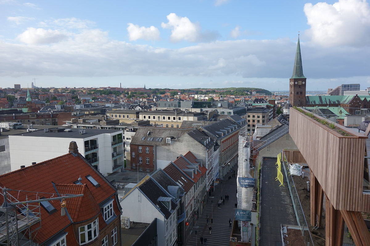 オーフス市内の様子