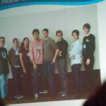 CHI 2009 Closing Plenary - 参加者全員に向けてSRC勝者がアナウンスされた